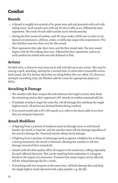 Cairn: Barebones Edition