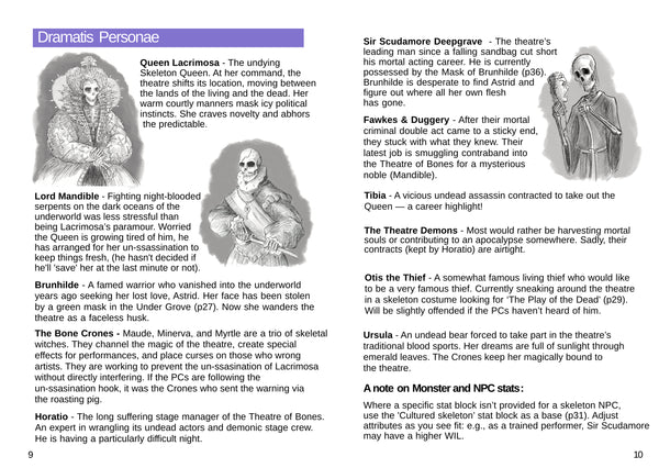 The Theatre of Bones