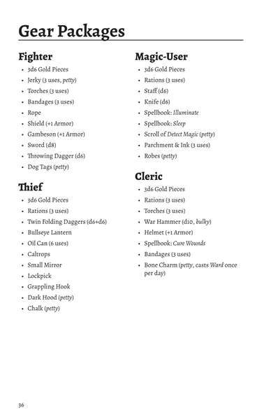 Cairn: Barebones Edition